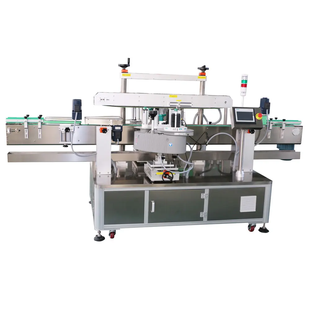 FOODLINE Bulk Supply Flat Surface Labeling Machine Stable Conveyor Large Batch Food Packaging Production Device