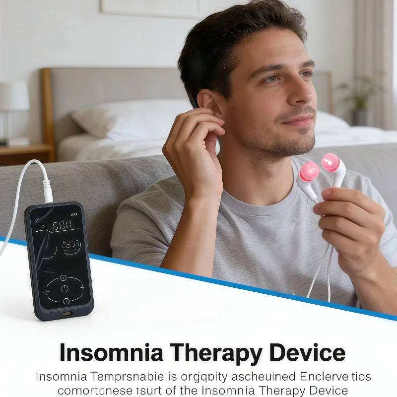 

Professional Grade CES TMS Sleep Device, Transcranial Magnetic Stimulation Laser for Insomnia Anxiety Depression Care