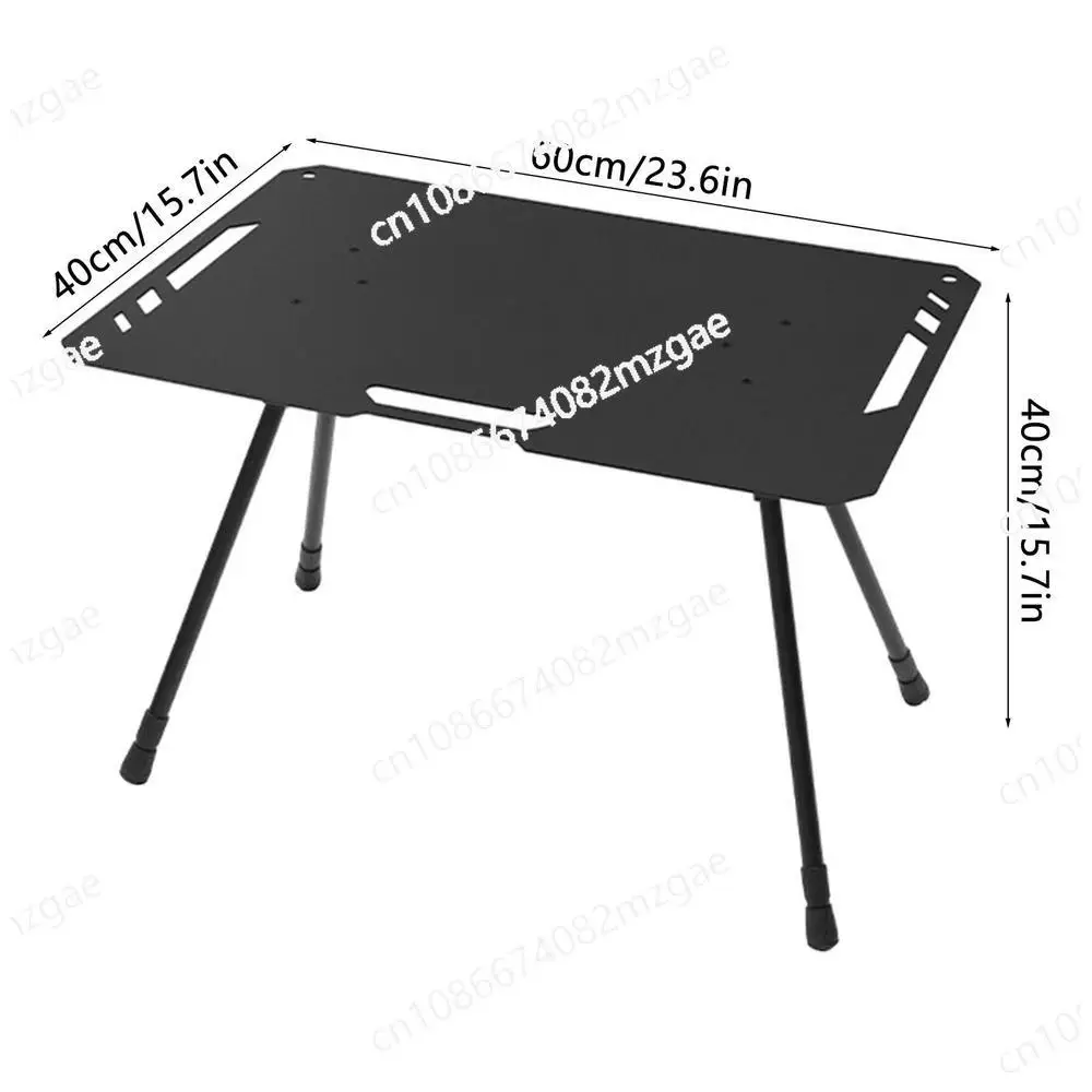 Portable Outdoor Folding Table Height Adjustable Camping Table Aluminium Alloy Ultra Light Dining Table For Garden Travel Beach