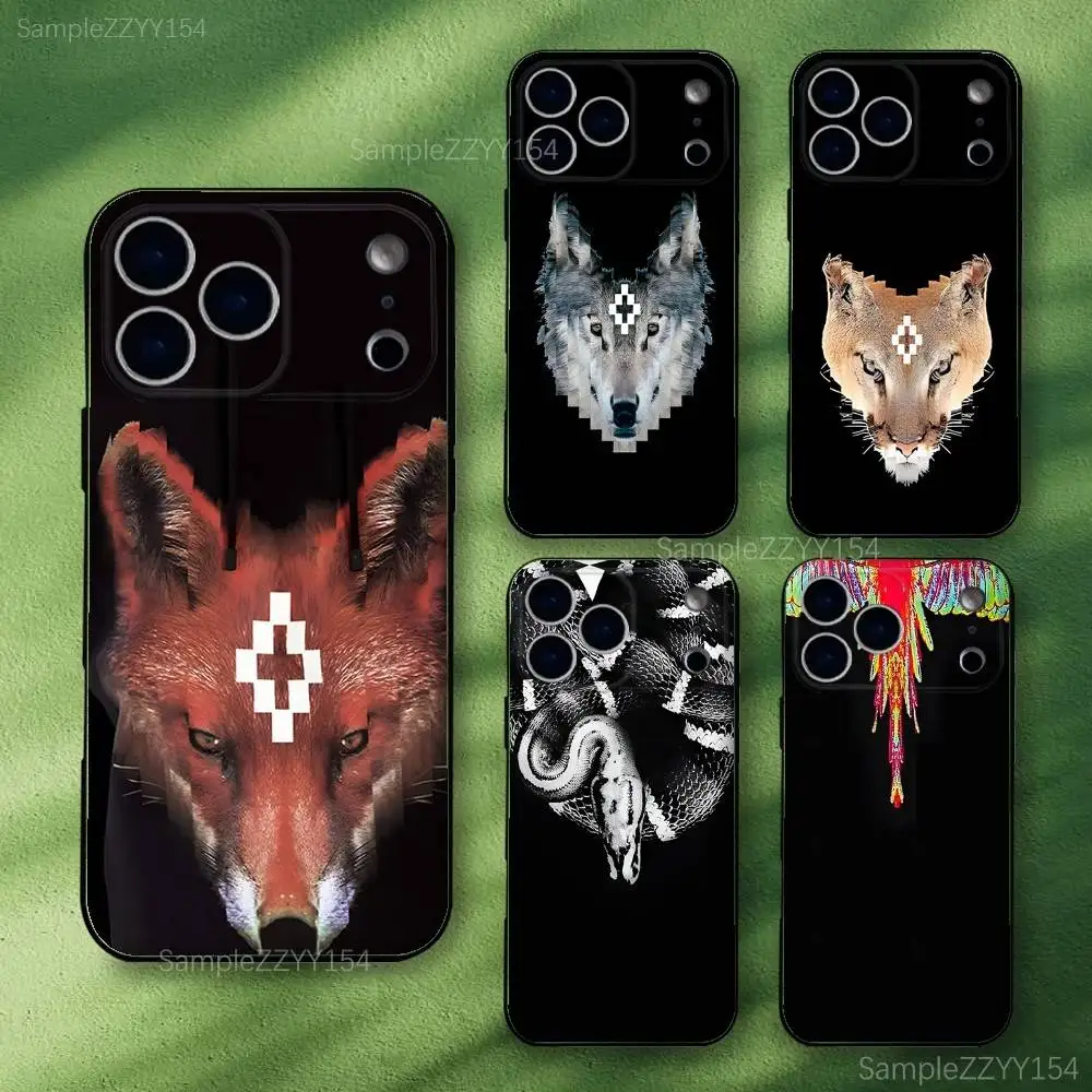 

Brand M-MarceloS Wings Tiger Phone Case For iPhone 17,16,15,14,13,12,Pro,Max,Plus,E,SE4,Air,Mini Black Soft Funda