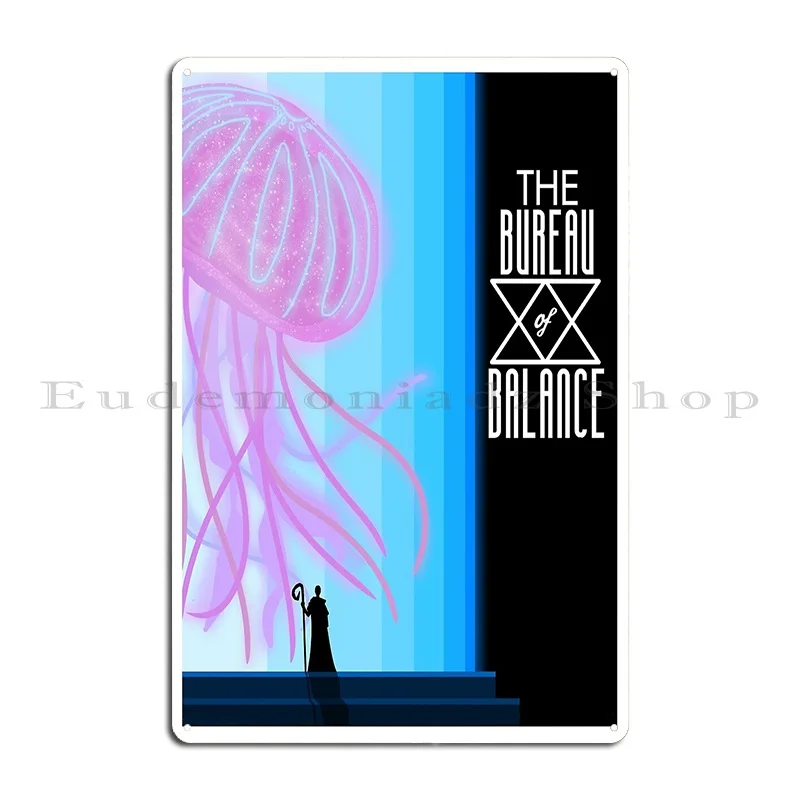 Bureau Travel Poster Metal Plaque Poster Create Wall Mural PaintingCharacter Decoration Tin Sign Poster