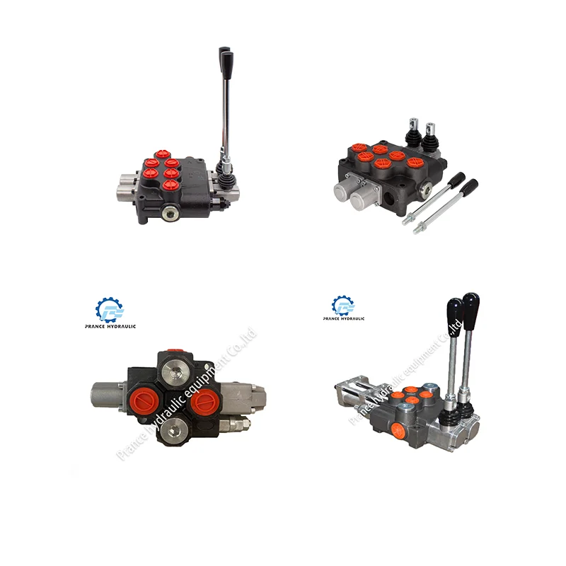 P40 Single & 2-Spool Directional Hydraulic Solenoid Pressure Control Valve 12V Double Acting Available For Sale From Supplier