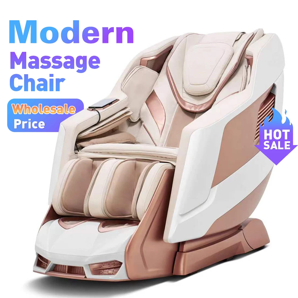 China Large Size Luxury Shiatsu Zero Gravity Massager Chair 4D Full Body Massager Chair