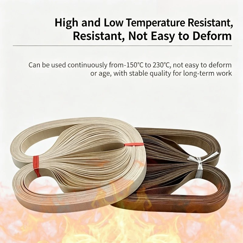 Brand new original 50pcs/lot, 1000/1010/1100/1170/1120/1210/1366mm*15mm*0.2mm PTFE tape, for use in continuous sealing machines