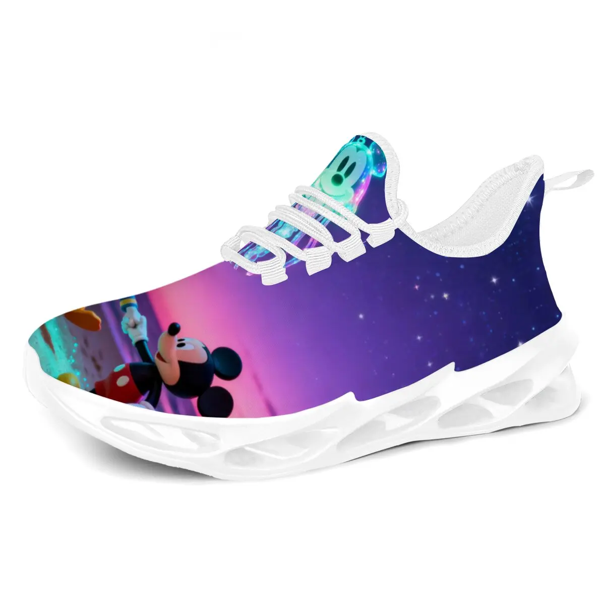 

Mickey Mouse Colorful Comfortable Sneakers Men Lightweight Walking Non Slip Athletic Gym Training Sports Casual Shoes for Men
