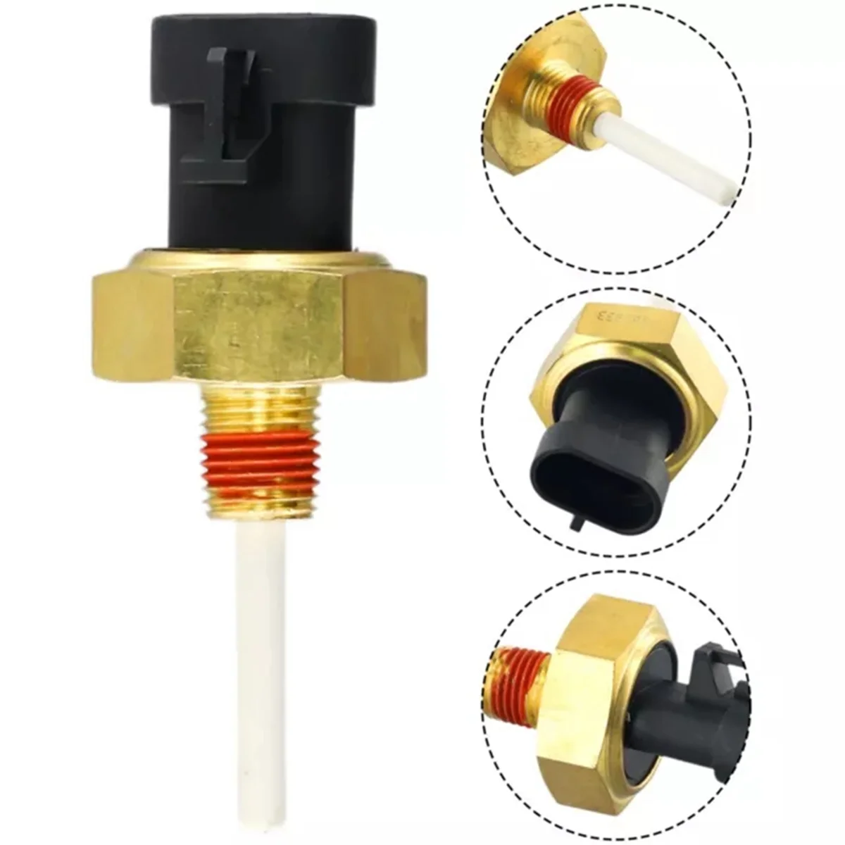 Excavator Accessories Temperature Sensor Low Coolant Sensor 0193-0468 4383933 for Cummins K19 KTA19 K38 KTA38 K50