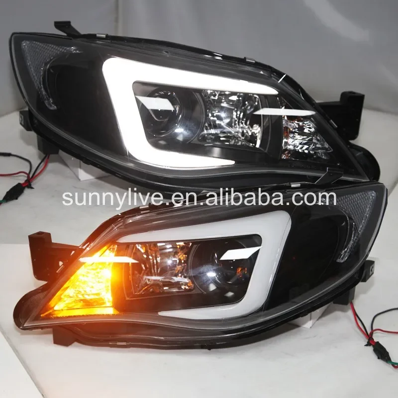 LED Headlight For Subaru Impreza WRX 2009-2012 Year LED Head Lights SN