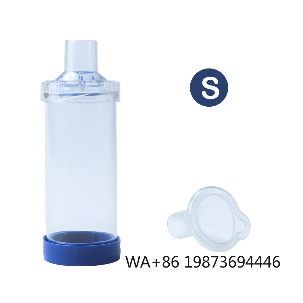 

New Design Low Price PVC Asthma Inhaler Spacer, Medical Aerosol Chamber