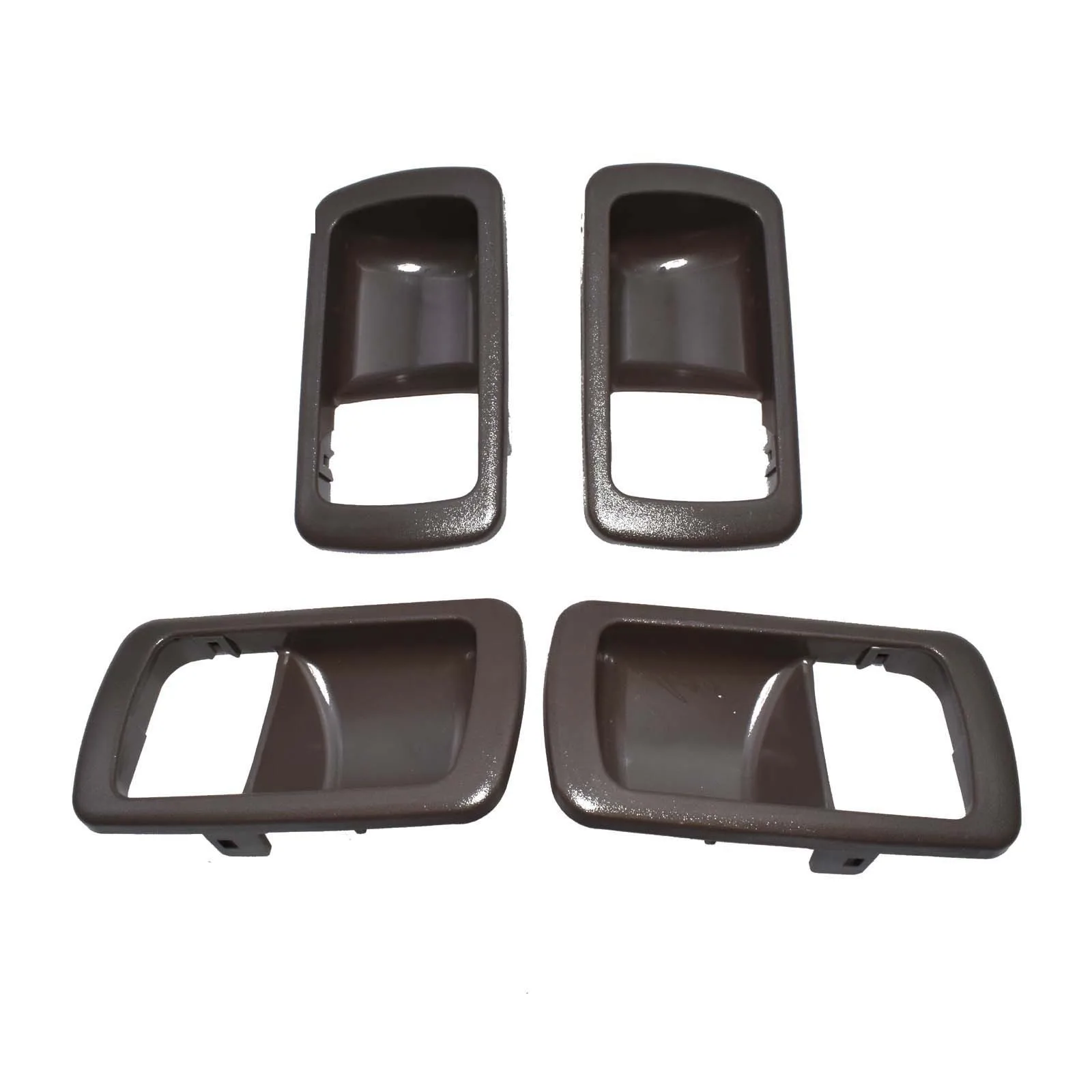 

WOLFIGO Brown Front Rear Left Right Inside Interior Door Handle Trim Bezels 69278-32050 6927732060 for Toyota Camry 1992-1996