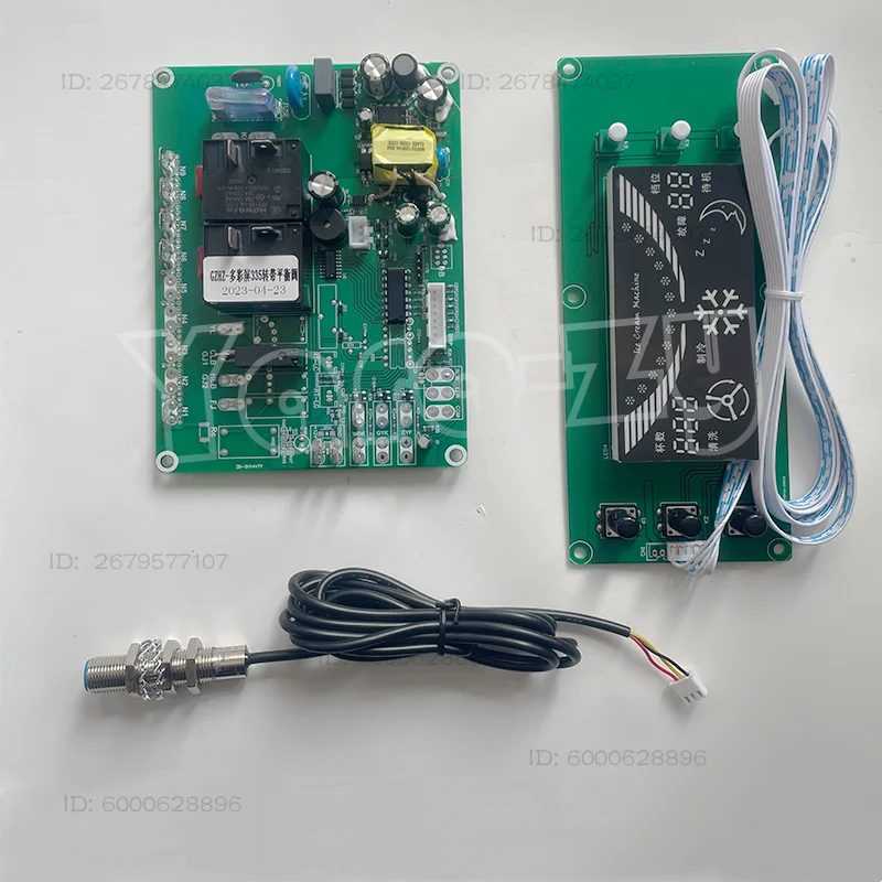 Ice Cream Machine Motherboard GZHZ-colorful Screen 335 Turns With Balance Valve Motherboard Computer Board Controller