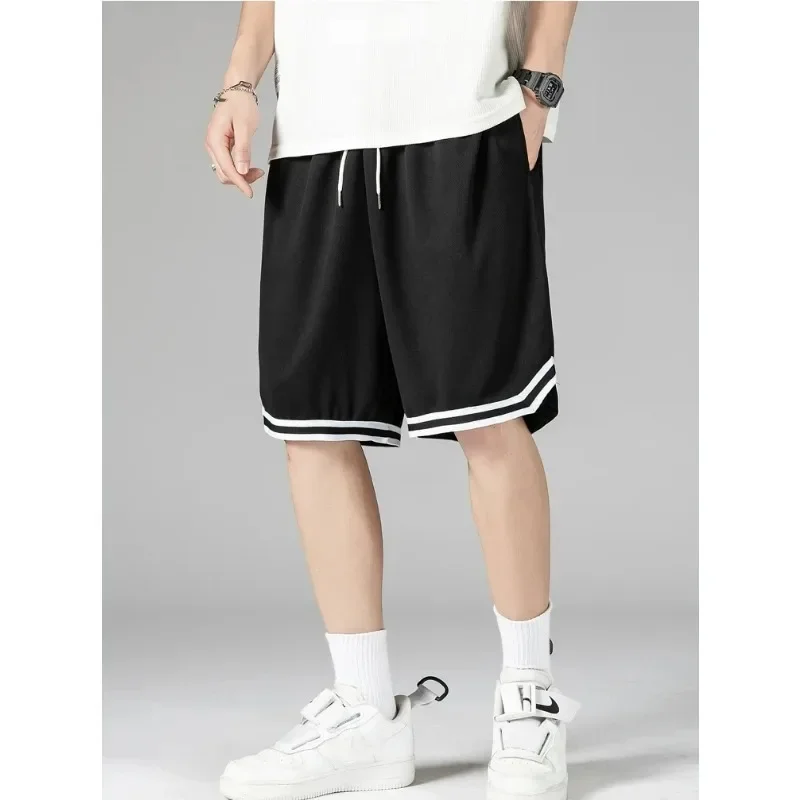 Shorts de sport respirants à séchage rapide pour hommes, pantalons de basket-ball à 5 points, shorts de sport Hip Hop de rue, course à pied,