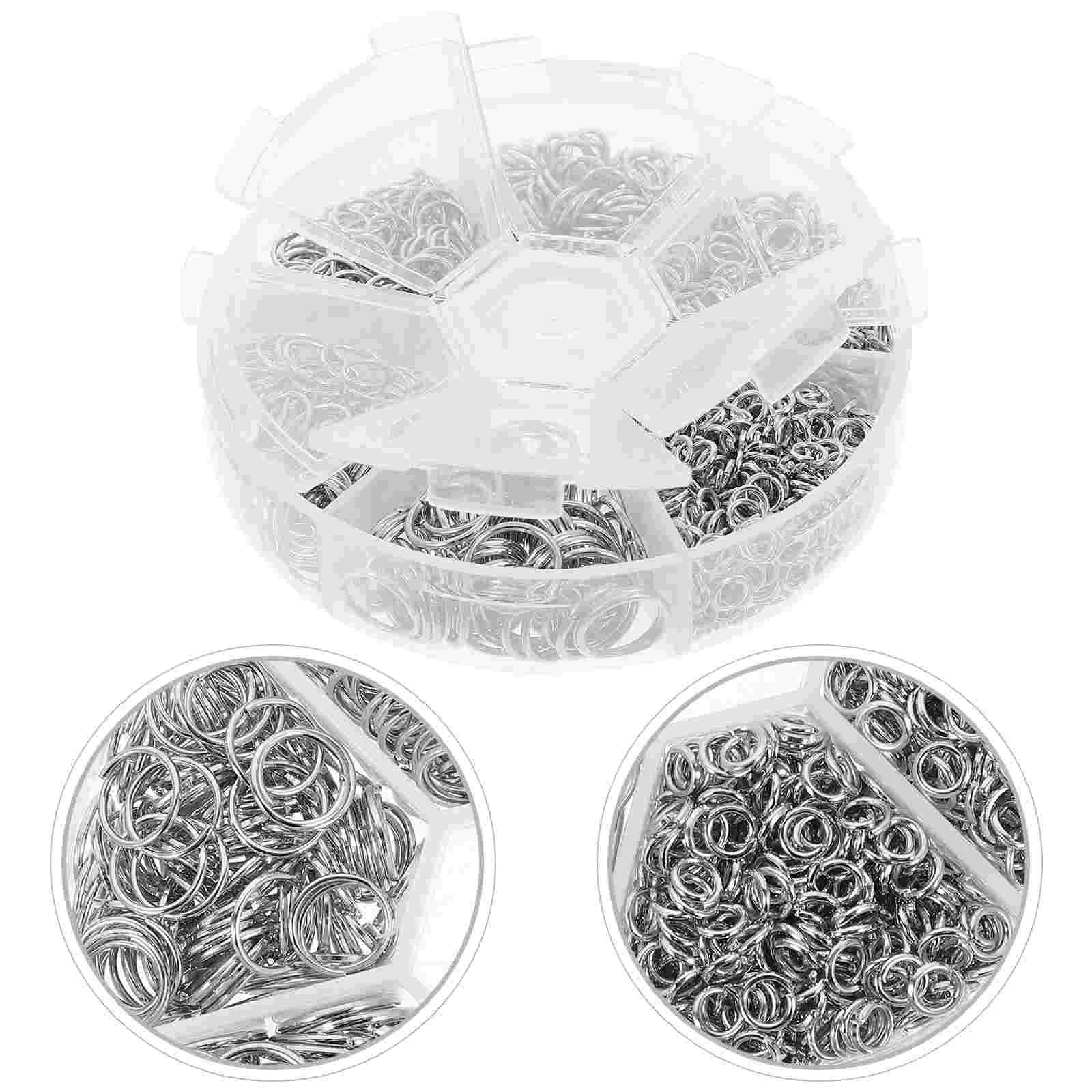 Multipurpose Split Ring The Earring Base Open Jump Iron Bracelet Connecting Rings