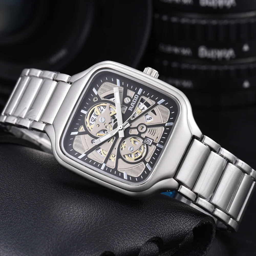 2026 New Hot Sale AAA Rado Original Brand Watches For Mens Classic Multifunction Quartz Watch Luxury Business AAA Male Clocks