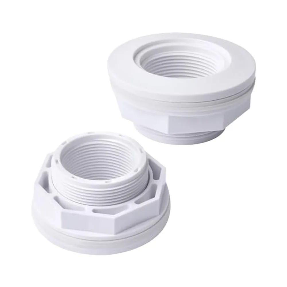 Swimming Pool Adapter Threaded Nut Washer For Outdoor Pool Use Internal Thread Design Leak Proof Seal Optimized Water Flow