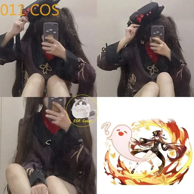 

Genshin impact Hu Dan cosplay costume hutrai Chinese style clothing anime game cosplay costume for women girls