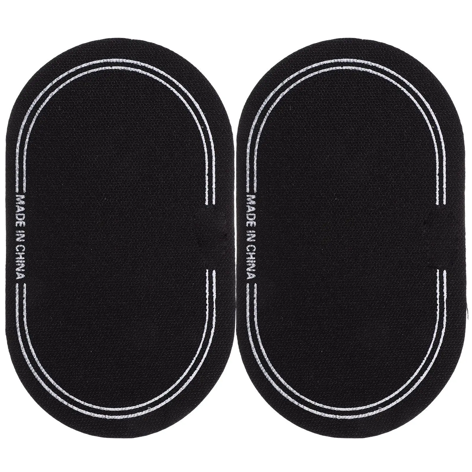 

2Pcs Black Double Pedal Head Protectors Reusable Drum Skin Patches Ground Drum Accessories Percussion Instruments