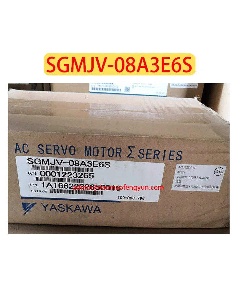 

SGMJV-08A3E6S Brand new Servo motor SGMJV 08A3E6S，Fast shipping