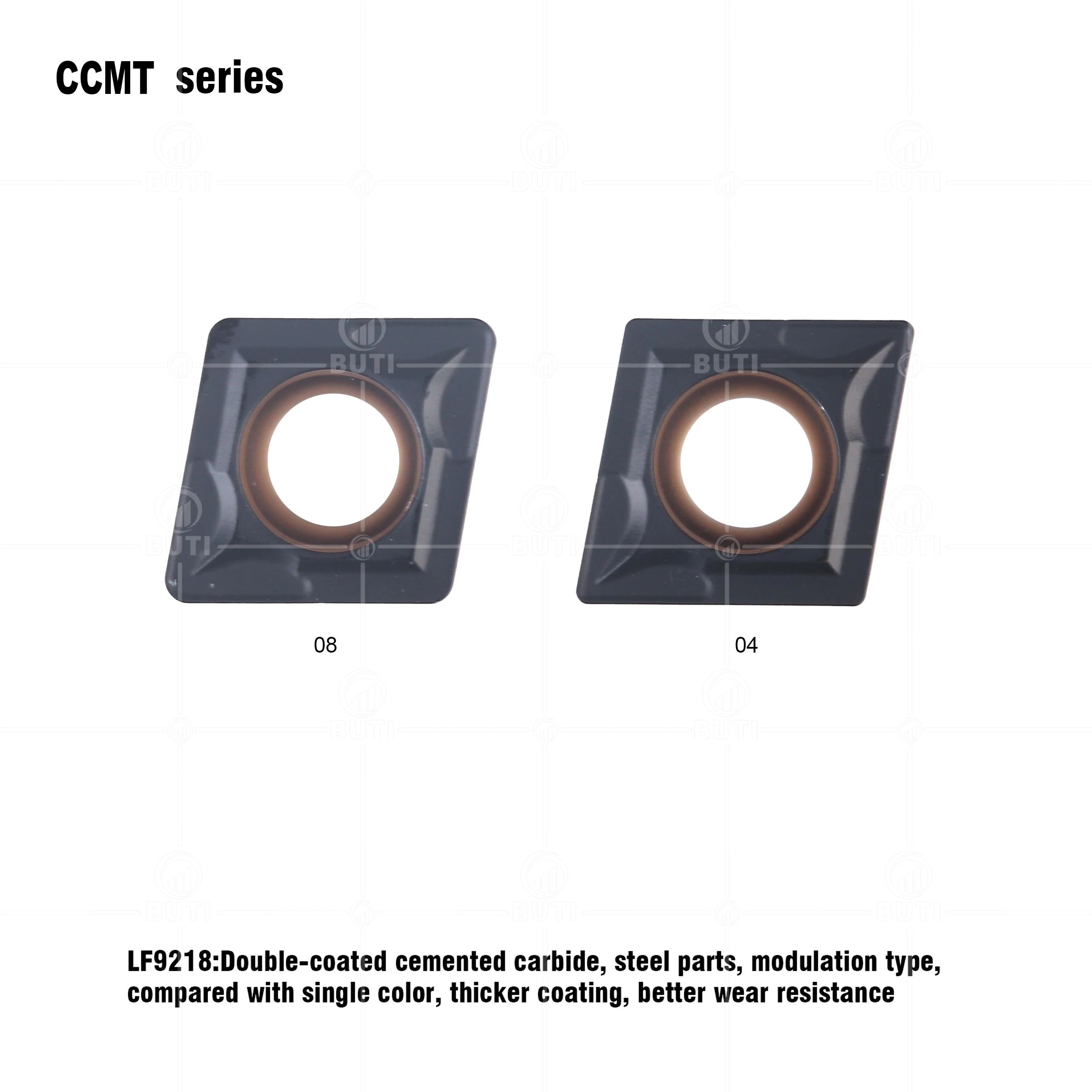 Imagem -05 - Deskar 100 Original Ccmt060204 060208 Ccmt09t304 Ccmt09t308 Lf9218 Ferramentas de Torneamento Insere Ferramentas de Corte de Torno de Carboneto para Aço