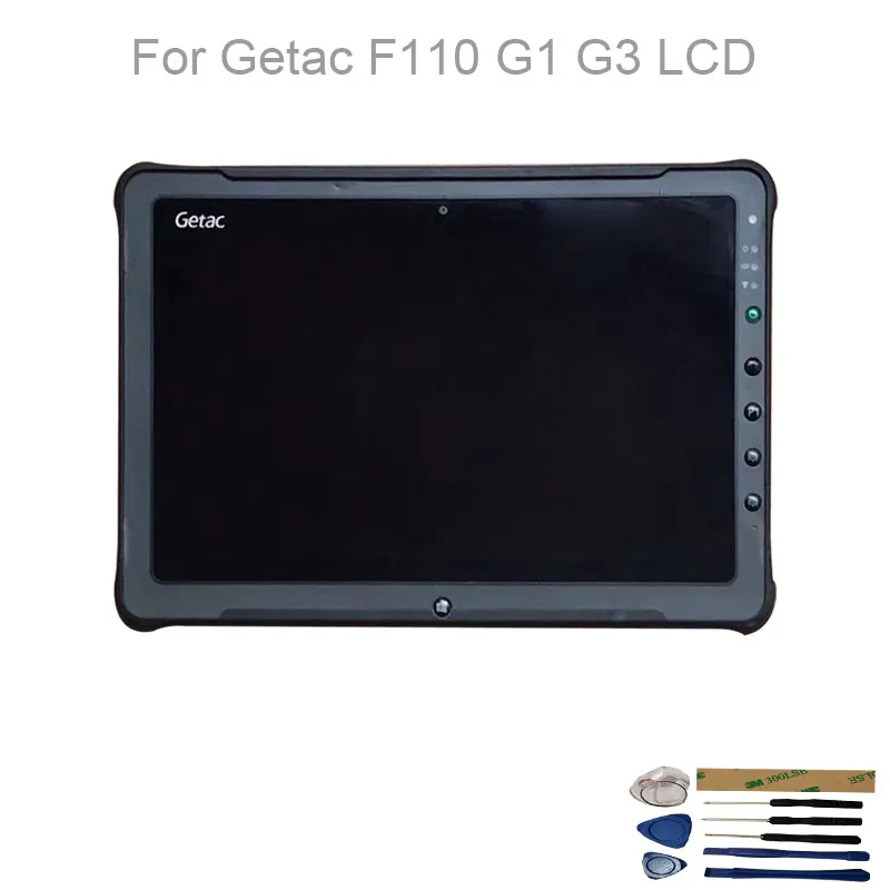 Original Used LCD 90% New For 11.6 Inches Getac F110 G1 G2 G3 G4 Industrial Notebook LCD Display With Touch Screen Digitizer