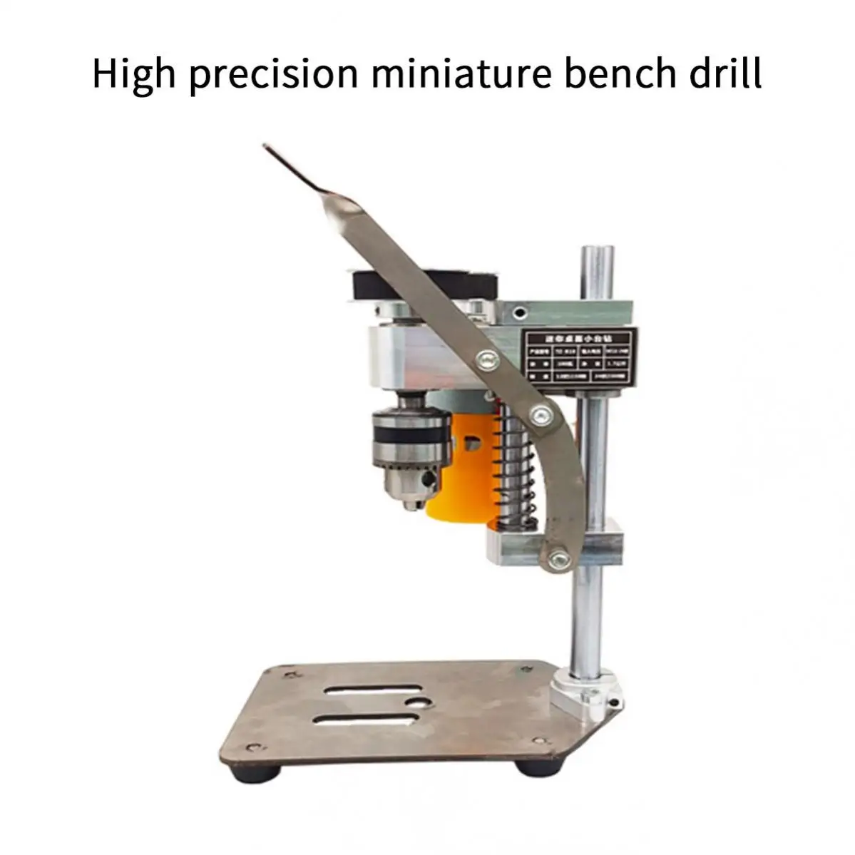 180W High Precision Mini Drill Floor B10 Drill Chuck Electric Bench Drill Tapping Machine Wood Metal Drilling Machine