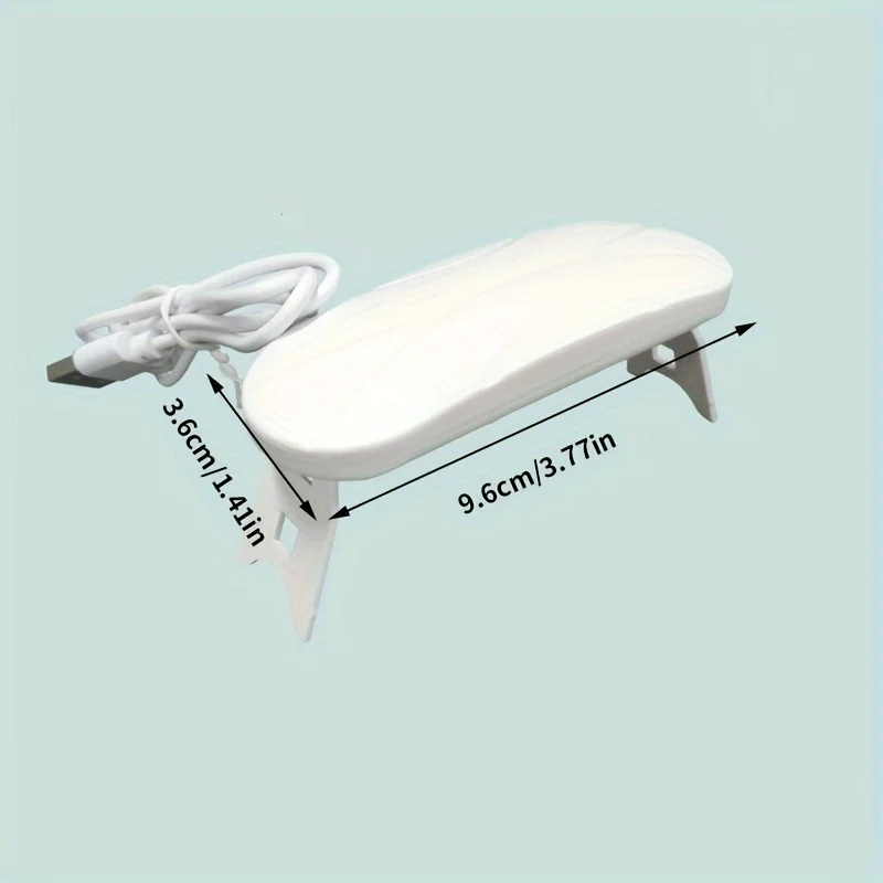 المحمولة مسمار مجفف مصباح الأشعة فوق البنفسجية LED مسمار ضوء لعلاج جميع هلام البولندية USB قابلة للشحن سريعة الجافة آلة أظافر مسمار أدوات الرسم