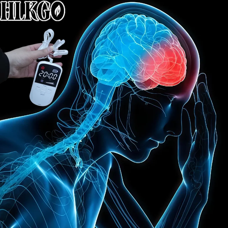 

Professional Grade CES Alpha-Stim TENS Physiotherapy Device - Microcurrent Therapy for Insomnia, Anxiety & Depression