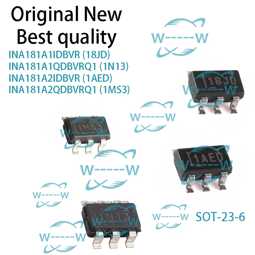 10-100PCS) INA181A1IDBVR 18JD INA181A1QDBVRQ1 1N13 INA181A2IDBVR 1AED INA181A2QDBVRQ1 1MS3 INA181A1 INA181A1Q INA181A2 INA181A2Q