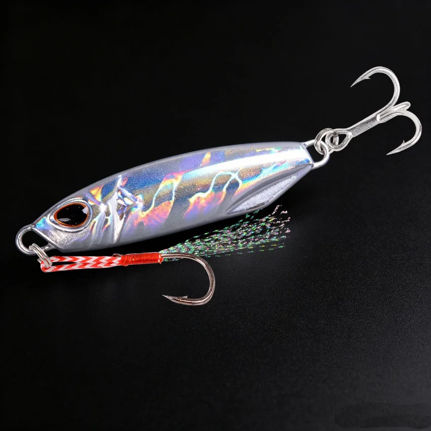 Metall Jigs 10g 15g 20g 30g 40g Angeln Jigging Locken Löffel Spinnerbait Metall Köder Bass thunfisch Angeln Lockt Jig Minnow Pesca Angehen – Detail 7