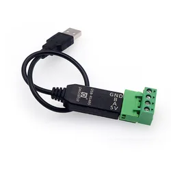 Industrial USB To RS485 Converter Upgrade Protection RS232 Converter Compatibility V2.0 Standard RS-485 A Connector Board Module