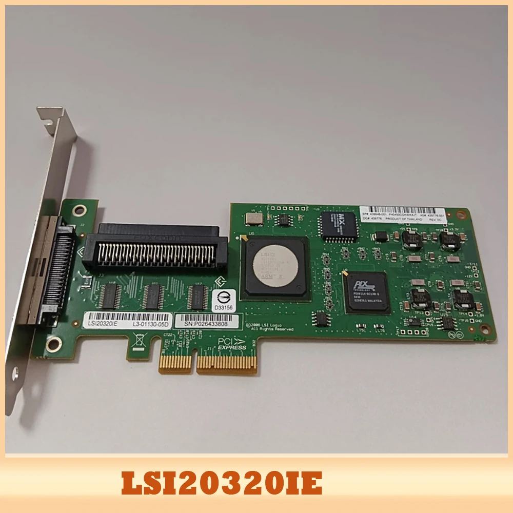 

Карта PCI-E SCSI 439946-001 439776-001 LSI20320IE