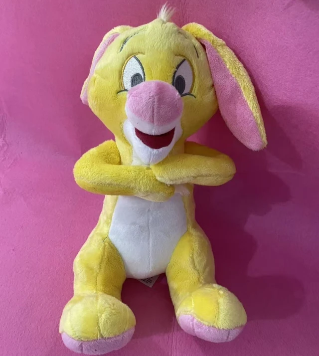 ويني ذا بوه يجلس أرنب محشوة ألعاب من القطيفة Kawaii لطيف أرنب أفخم الدمى جمع اللعب هدايا لينة للأطفال أطفال هدية #3