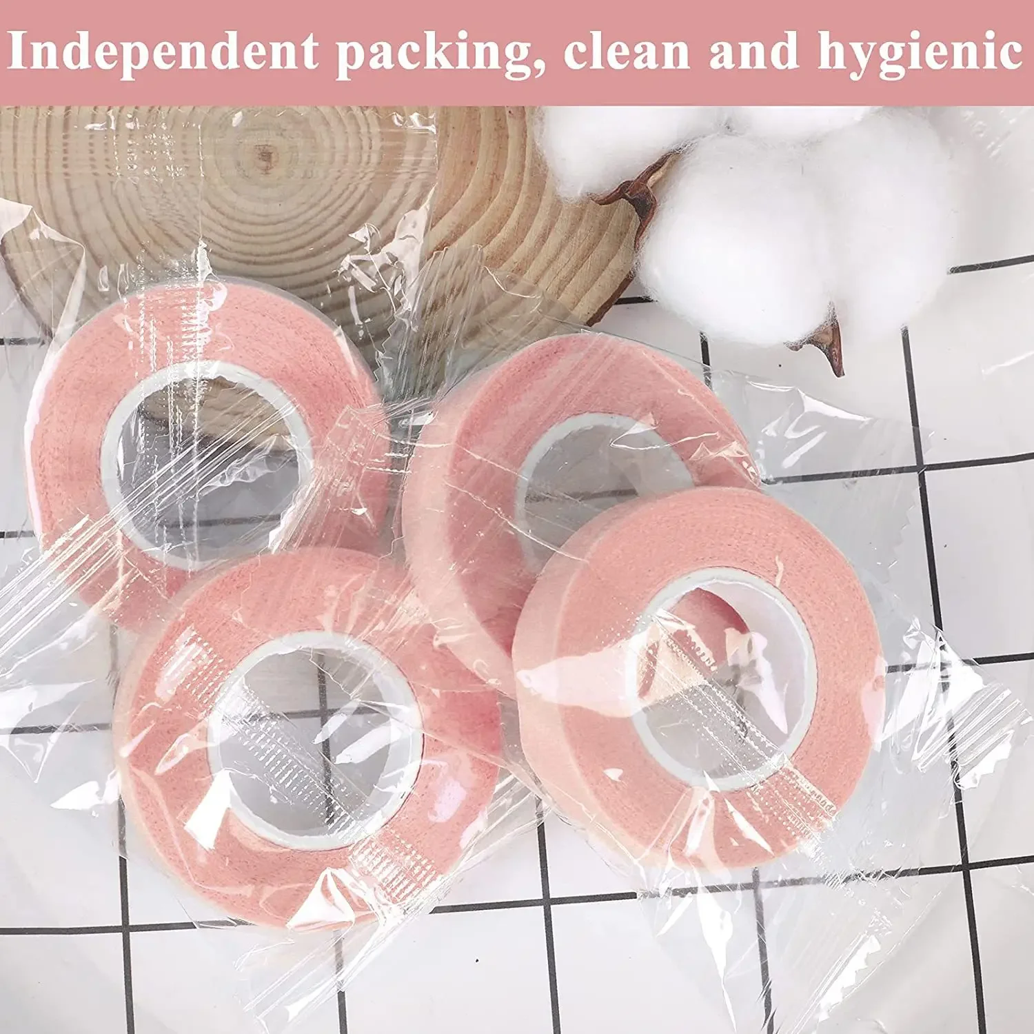 3pcs/Rolls False Eyelashes Extension Tape Professional Anti-allergy Breathable Micropore Fabric Eye Lashes Grafting Tools