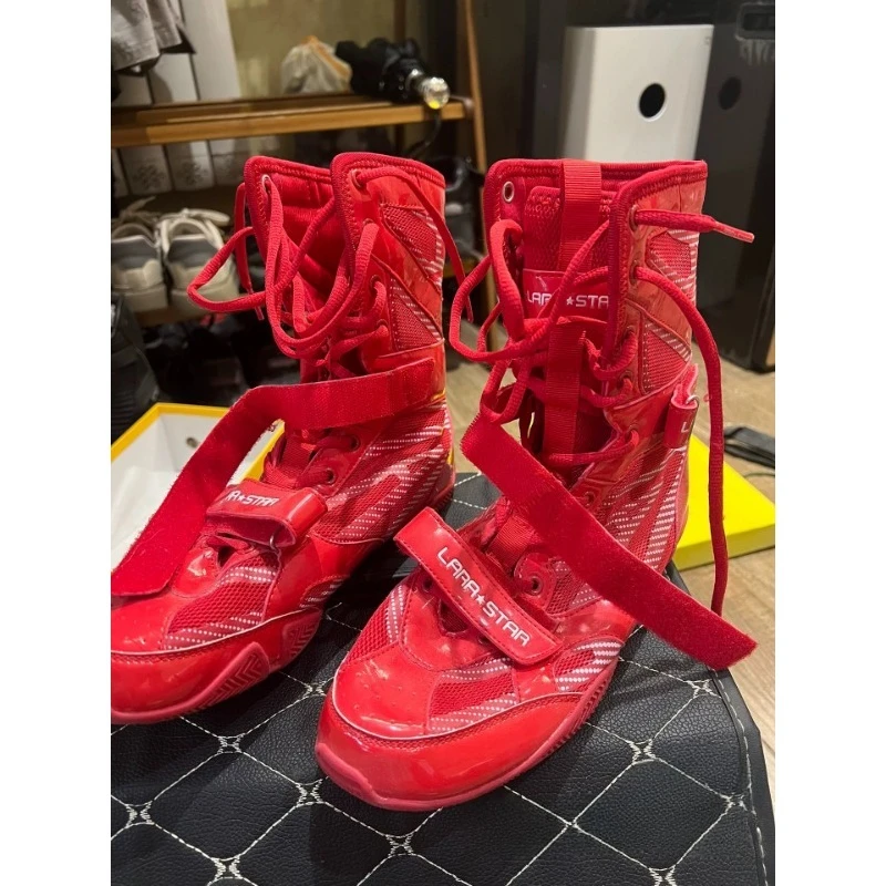 

Original Brand Professional Wrestling Shoe Designer Competition Sport Gym Training Shoe Comfortable Boxing Fighting Boots