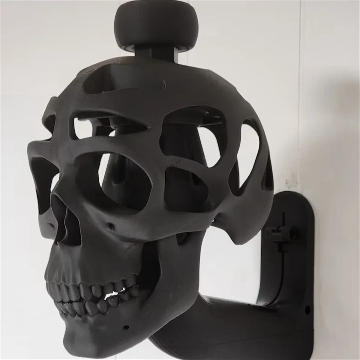

A47U 3D Skull Helmet Display Package Helmet Rack Motorcycle Helmet Cranium Rack Motorcyclist Helmet Organizer
