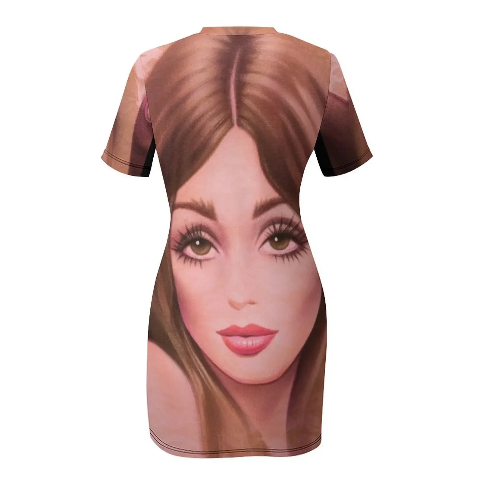 Sharon Tate Short-Sleeved Dress dresses for womens women's summer dress 2025 prom dresses 2025 elegant dress