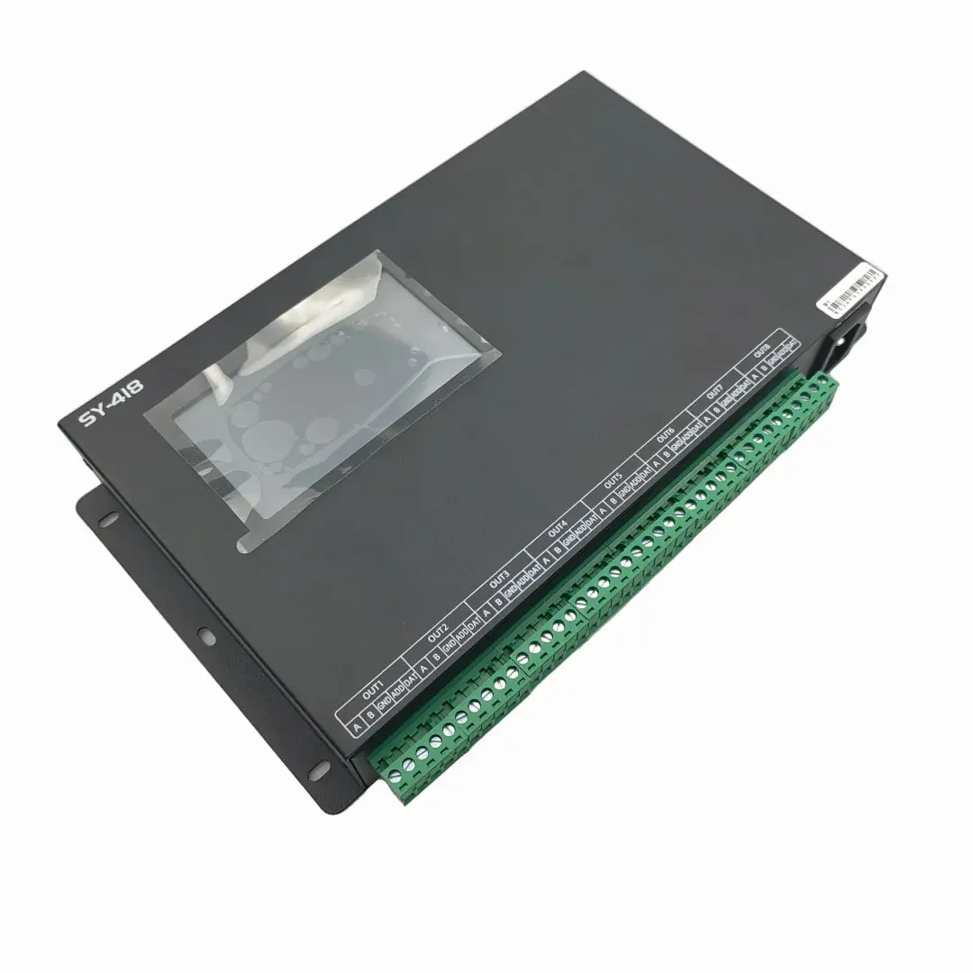 Controlador de reproductor RGB de Madrid SY-418 DMX512 y controlador de programa DMX direccionable SPI