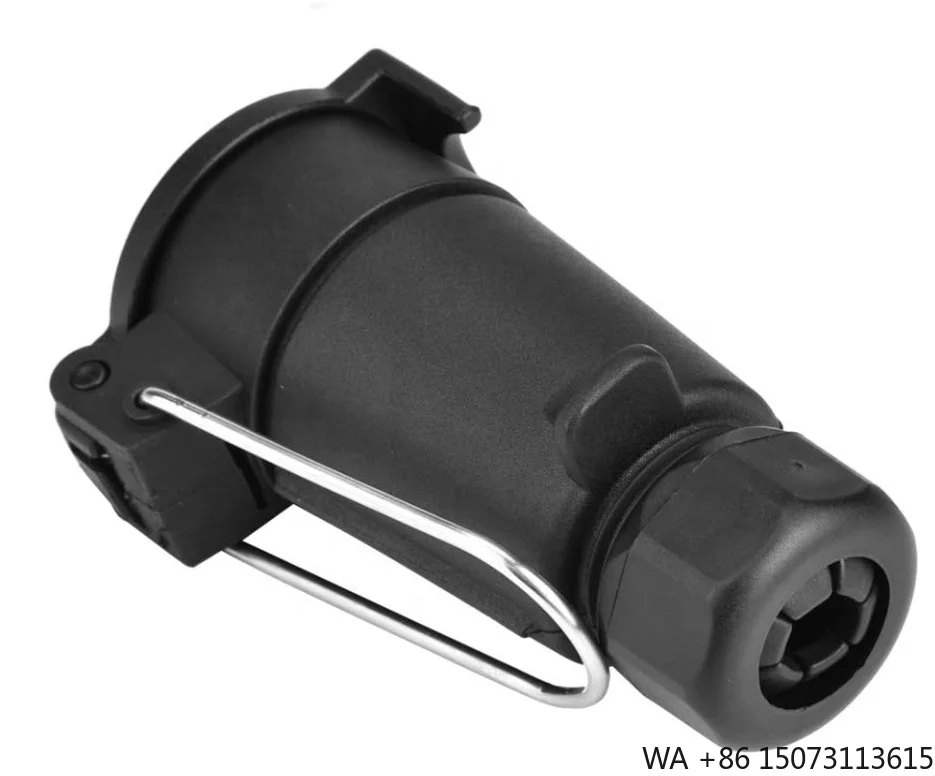 

OEM Euro 12V 7-контактная розетка для прицепа 7-контактный разъем для прицепа с винтовым соединением жгута безопасности