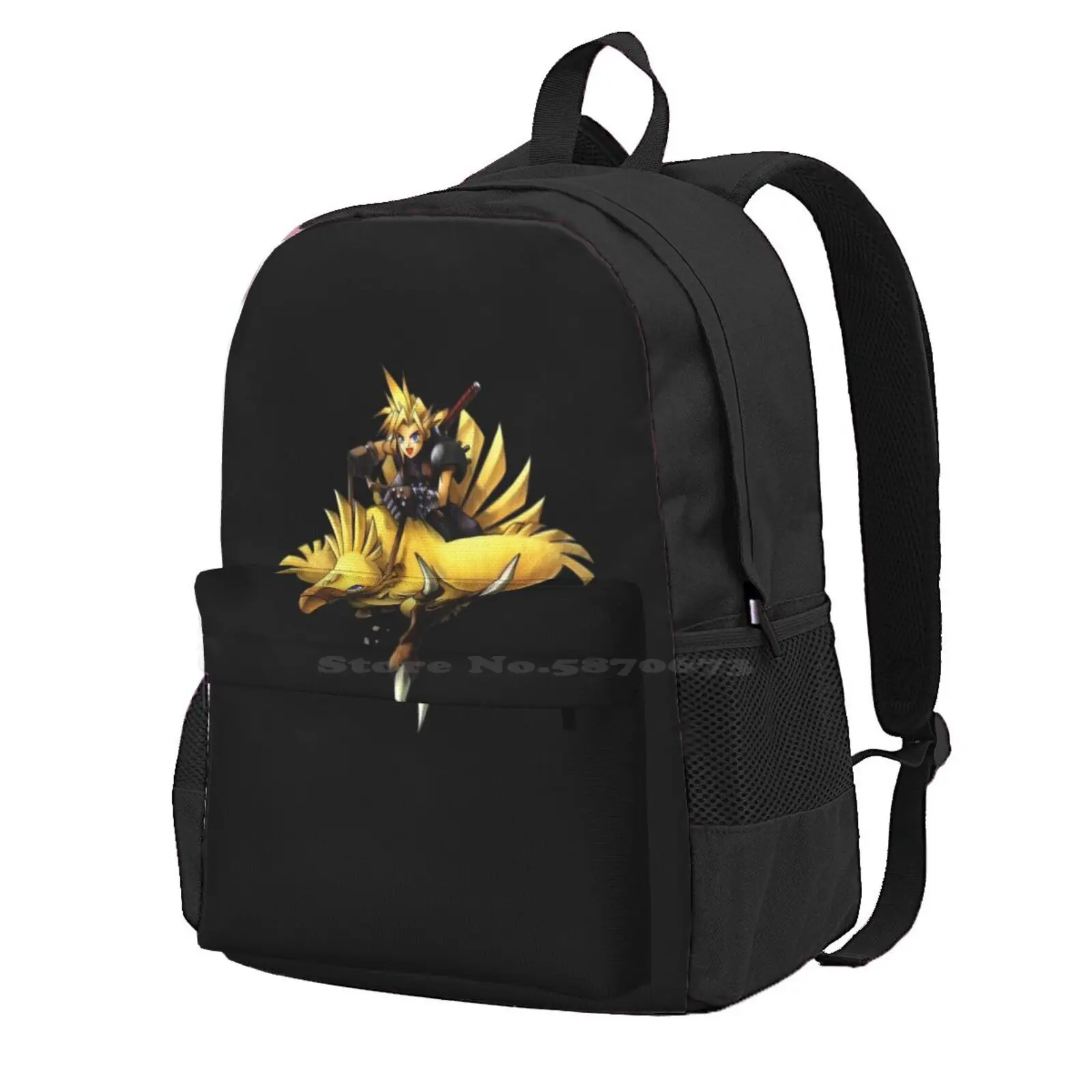 Yellow Chocobo Yellow Chocobo Yellow Chocobo Hot Sale Schoolbag Backpack Fashion Bags Chocobo Yellow Final Fantasy Bird Cute