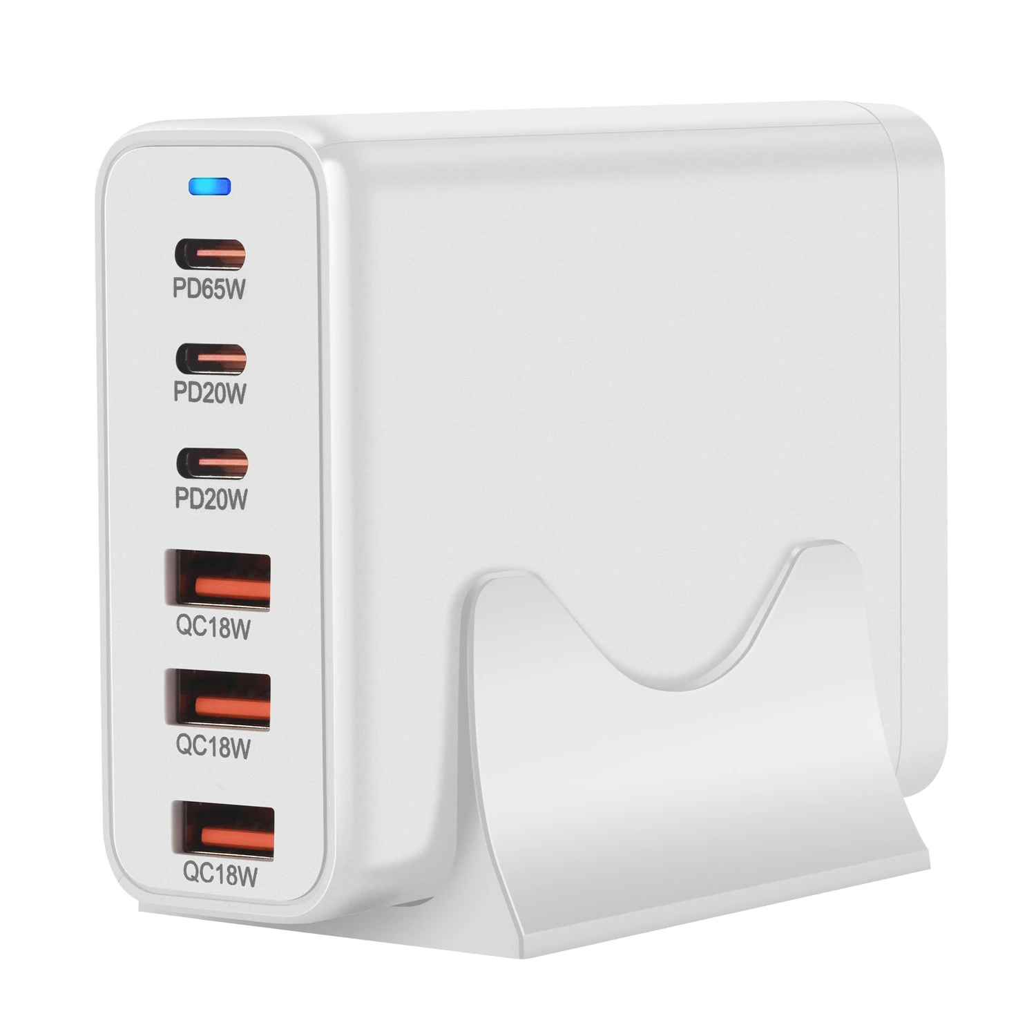 شاحن USB سريع C ، شاحن 6 منافذ ، PD ، كمبيوتر لوحي ، شحن سريع