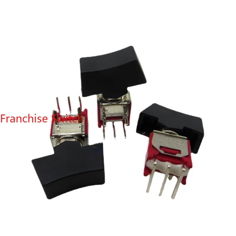 5PCS Rocker Switch 4MSIR202M6QE Q24 3-foot 2-gear Ship-type Toggle 