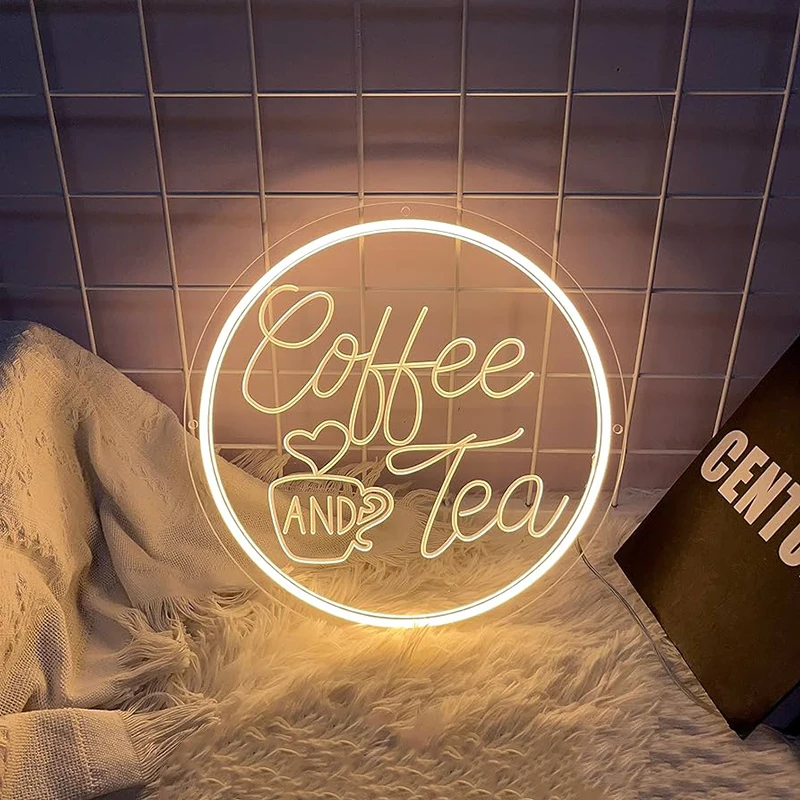 

Custom Coffee Neon Signs LED Acrylic High Quality Neon Lights Personalized Shop Decorate Wall