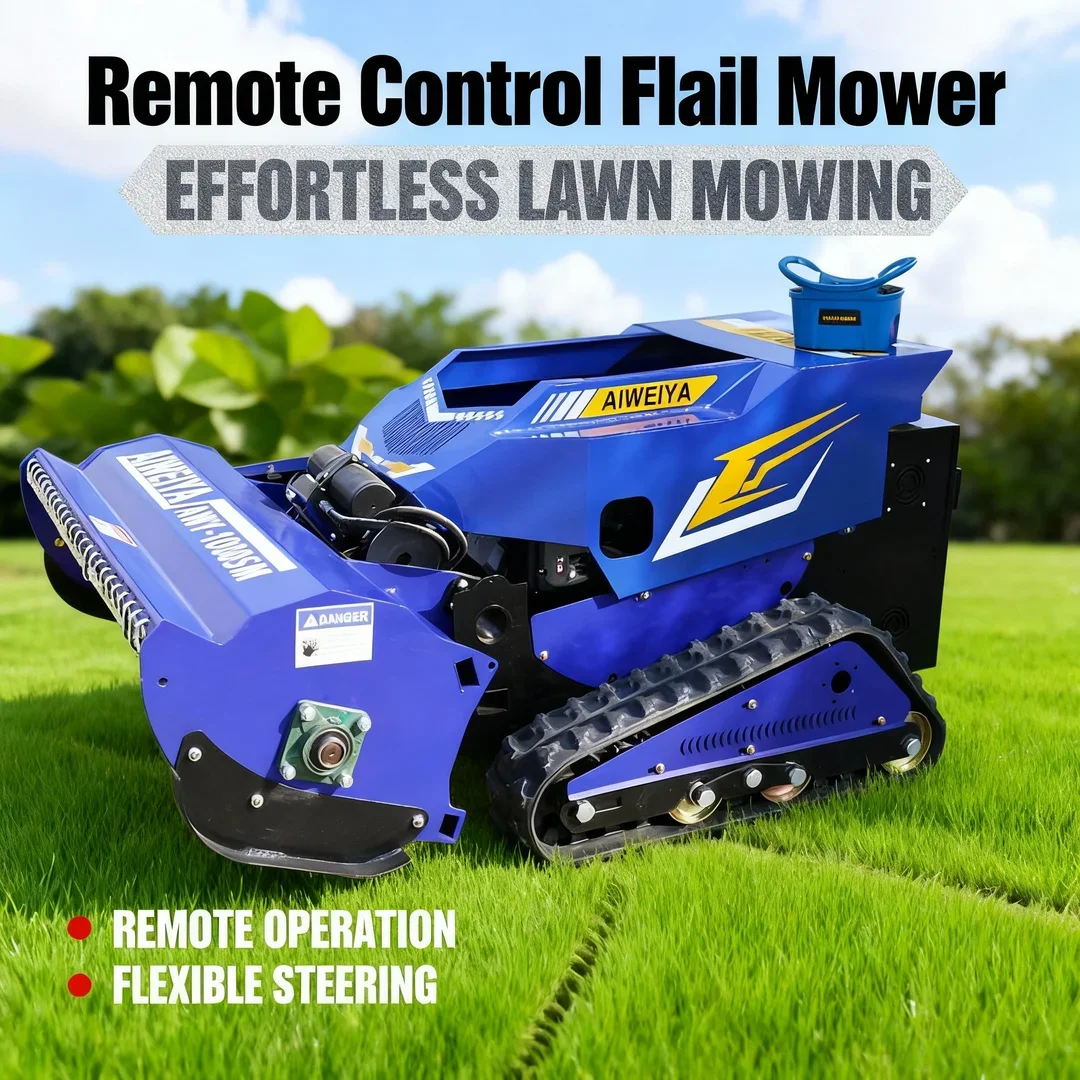 

Индивидуальная ширина резки 800-1000 мм, новая модернизированная лепестковая газонокосилка с дистанционным управлением, сверхмощный газонокосилка