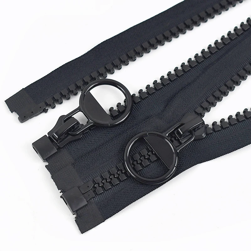 1pc 60-150cm 15 # großer Harz reiß verschluss Einzel-/Doppels chieber schwarze Reiß verschlüsse Daunen jacke Gepäck zelt Näh verschluss Reiß verschluss DIY Reapir