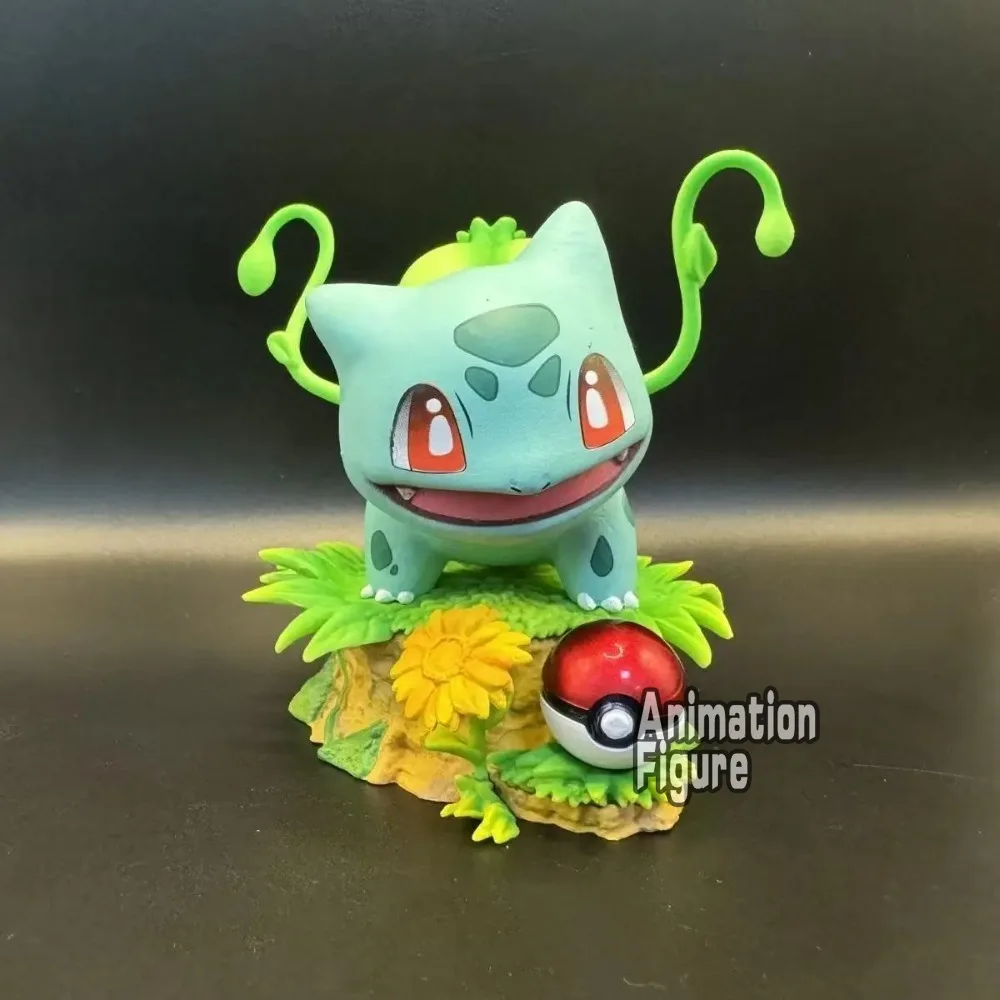 10 cm/3.93 pollici Anime Pokemon Figura Bulbasaur Charmander Action Figures 10 cm PVC Action Figures Collezione Modello Giocattoli Regali