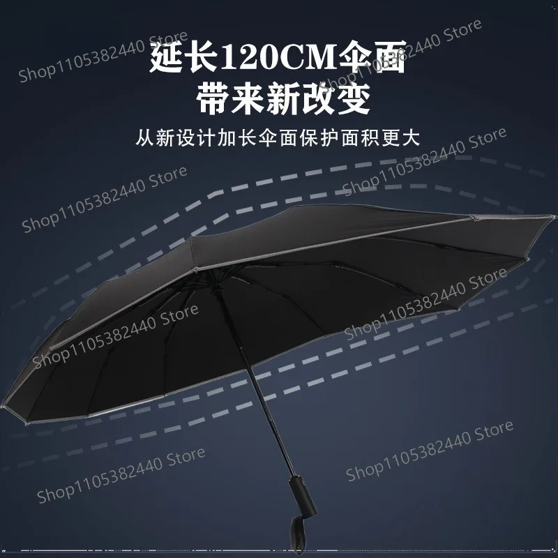 Extended electric vehicle eccentric umbrella removable foldable wind and sun protection sun and rain dual-purpose