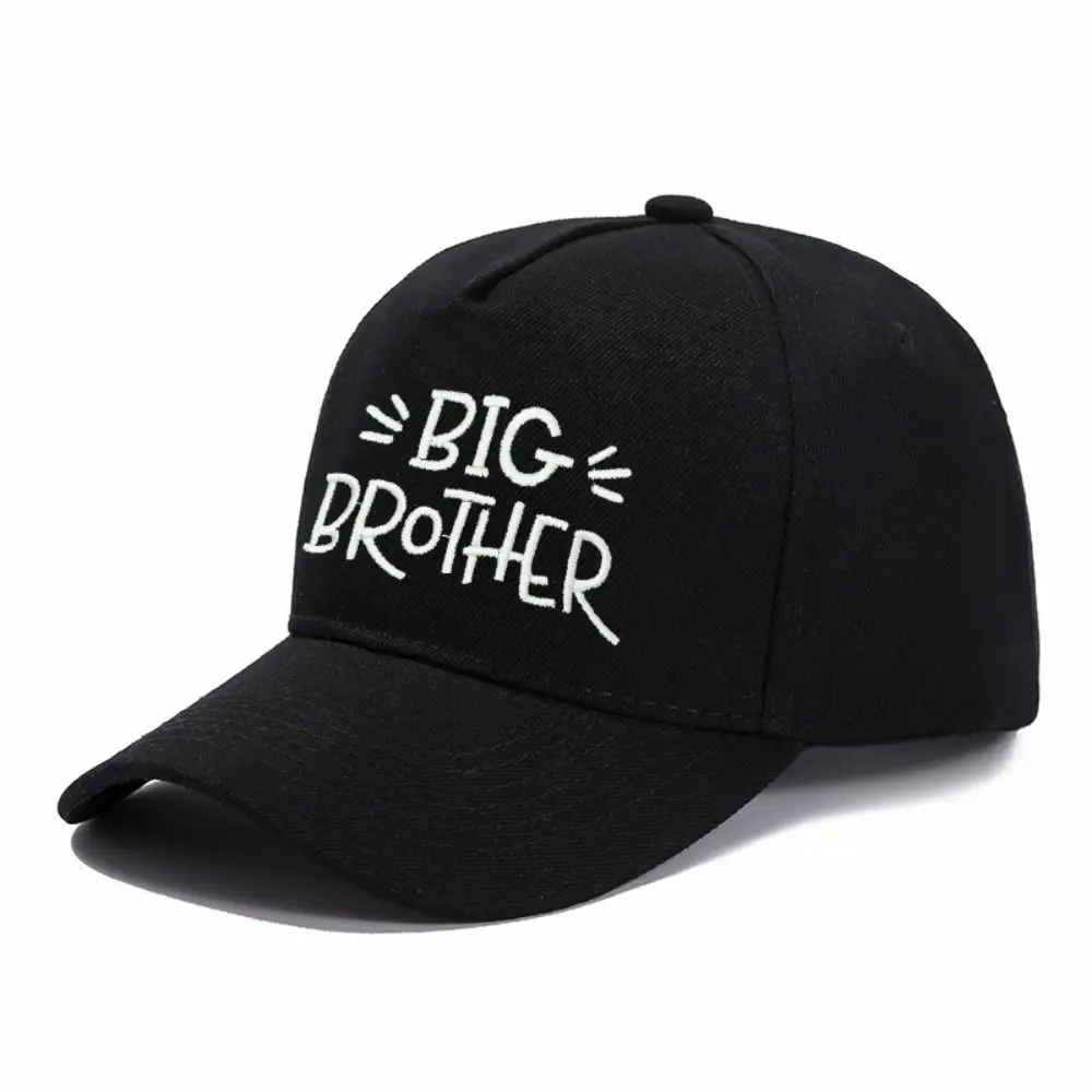 Fashion Blessed Big Brother MOM/DAD Baseball Cap Canvas Adjustable Family Matching Cap Sunscreen Hats For Man Women