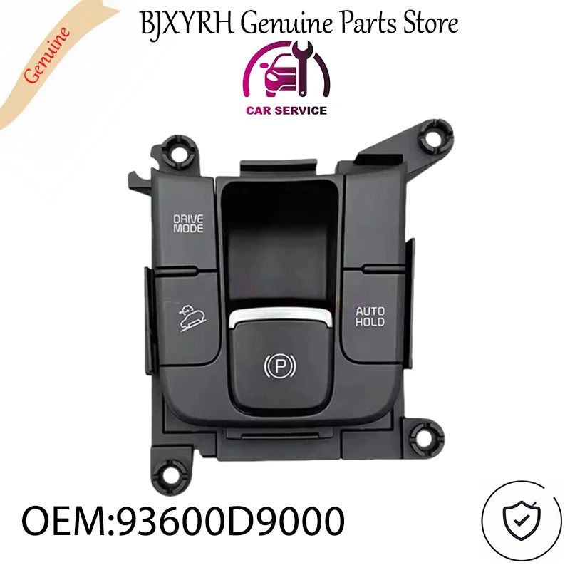 

93600D9000 Electronic Parking Brake Switch for Kia Sportage KX5 2016-2021, Handbrake Button OEM 93600-D9000