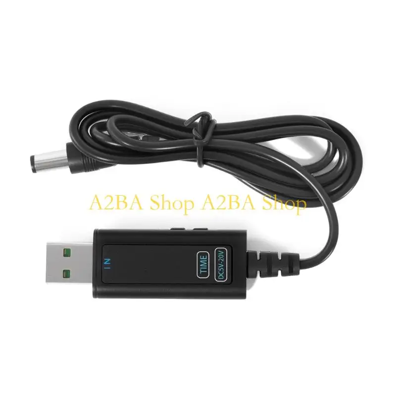 A2BA DC5.5mm Charging Cable for Routers and Laptops 5-20V Wide Compatibility Fast Charging and Data Transfer USB/Type C