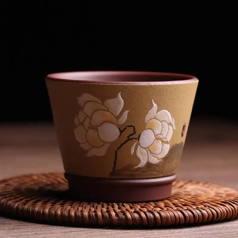 Yixing Purple Clay Cup Tasting 