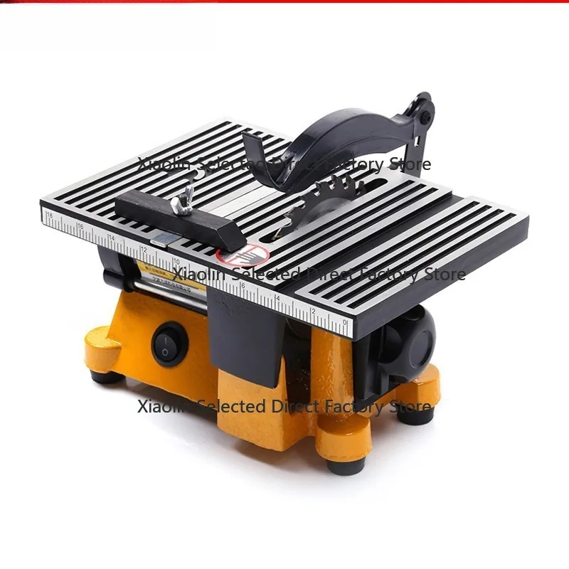 Portable Mini Table Saw for Desktop Cutting Wood Jade Steel Plates Glass And Tiles Electric Tool for Precision Workshops